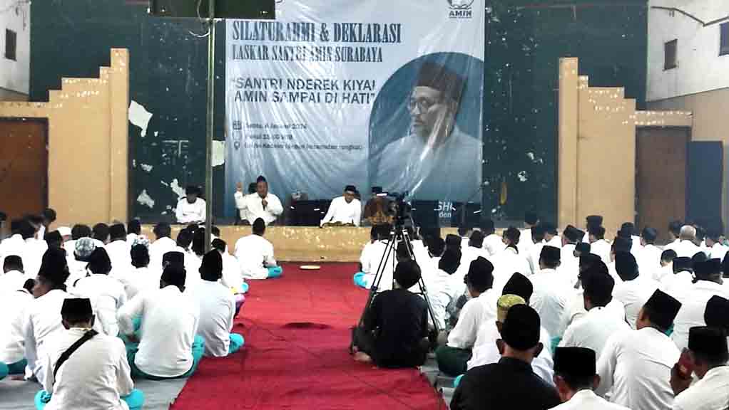 400 Sanri Laskar Santri Amin Kota Surabaya Di Deklarasikan 2