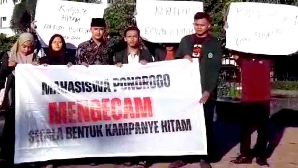 Aliansi Mahasiswa Ponorogo Kompak Tolak Berita Hoax Dan Kampanye Hitam