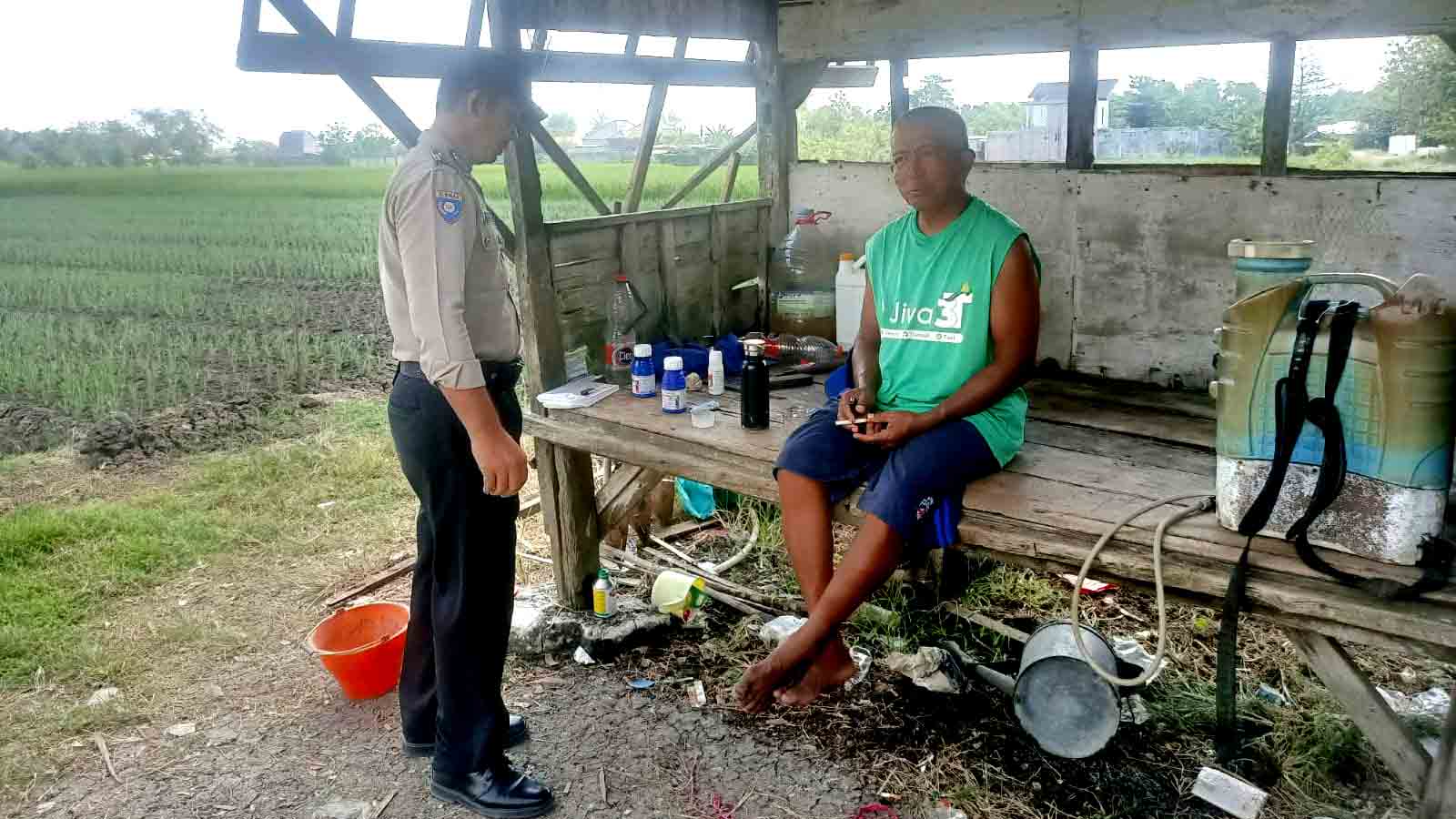 Cangkrukan Kamtibmas Polsek Kedungpring Polres Lamongan Polda Jatim