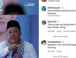 Fahri Hamzah Yakin Prabowo Subianto Bebaskan Palestina, Warganet: Ngabalin Jilid Dua