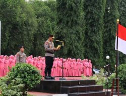 Kapolda Sulsel Pimpin Laporan Kenaikan Pangkat dan Penyambutan Satgas Tindak Ops Damai Cartenz BKO Polda Papua