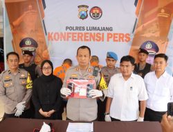 Polres Lumajang Berhasil Gagalkan Peredaran Narkoba, Dua Pria dan Sabu 5080 gram Diamankan