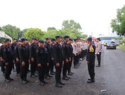 Polres Sumenep Terjunkan 223 Personel Pengamanan Laga Liga 3 Kapal Api PSSI Jatim