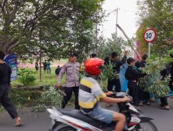 BKTM Balowerti Kerja Bakti Bersihkan Lapangan dan Saluran Air Bersama Perguran Silat PSHT