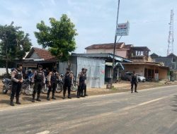 Polres Kediri Kota Gelar Penyekatan Antisipasi Pergerakan Simpatisan Pesilat