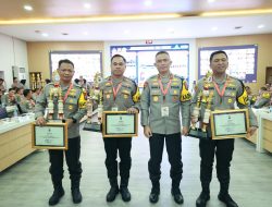 Berikan Layanan Maksimal Saat Nataru, Polres Jember Raih Juara Lomba Pos Ops Lilin Semeru 2023/2024 