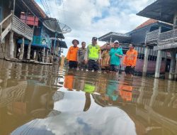 Dampak Curah Hujan Tinggi,Sungai BHL Meluap Berikut Dampaknya