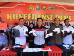 Polres Tuban Berhasil Amankan Jaringan Pengedar Narkoba Lintas Provinsi 20.200 Butir Carnophen Disita