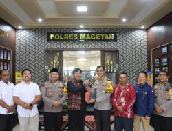 Jalin Sinergitas Antar Gakkumdu, Komisioner Bawaslu Kunjungi Polres Magetan