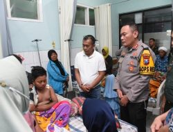 Kapolres Bondowoso Bersama Forkopimda Sambangi Korban dan Lokasi Terdampak Puting Beliung