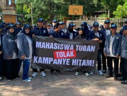 Dukung Pemilu 2024 yang Sehat, Mahasiswa di Tuban Tolak Kampanye Hitam dan Hoaks