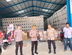 Polres Tulungagung Siagakan Personel untuk Pengamanan Gudang KPU dan Proses Pelipatan Surat Suara Pemilu 2024
