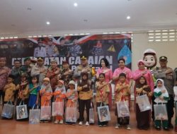 Cara Unik Polresta Banyuwangi Bantu Sukseskan Program Imunisasi Polio