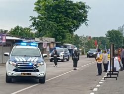 Polres Sragen Kerahkan 460 Personel , Untuk Amankan Kunjungan Presiden Joko Widodo di Sumberlawang