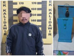 Polisi Berhasil Amankan Terduga Pelaku Pencurian Kotak Amal di Masjid Tulungagung