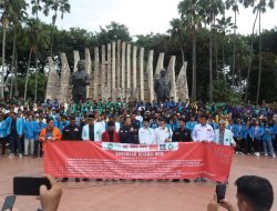 Gabungan Aliansi BEM Deklarasi Siap Mengawal Pemilu Berjalan Aman dan Damai