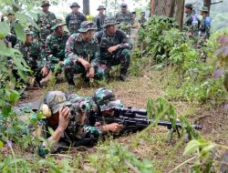 1.500 prajurit Danpasmar 2 Gelar Latihan Di Lereng Lawu Bagian Utara