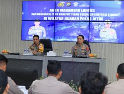 Polda Jatim Gelar Anev Mahameru Lantas dan Deklarasi Zero Knalpot Tidak Sesuai Spesifikasi Teknis