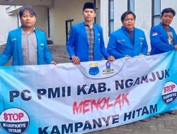 PC PMII Nganjuk Deklarasikan Tolak Kampanye Hitam Demi Pemilu yang Sehat dan Adil