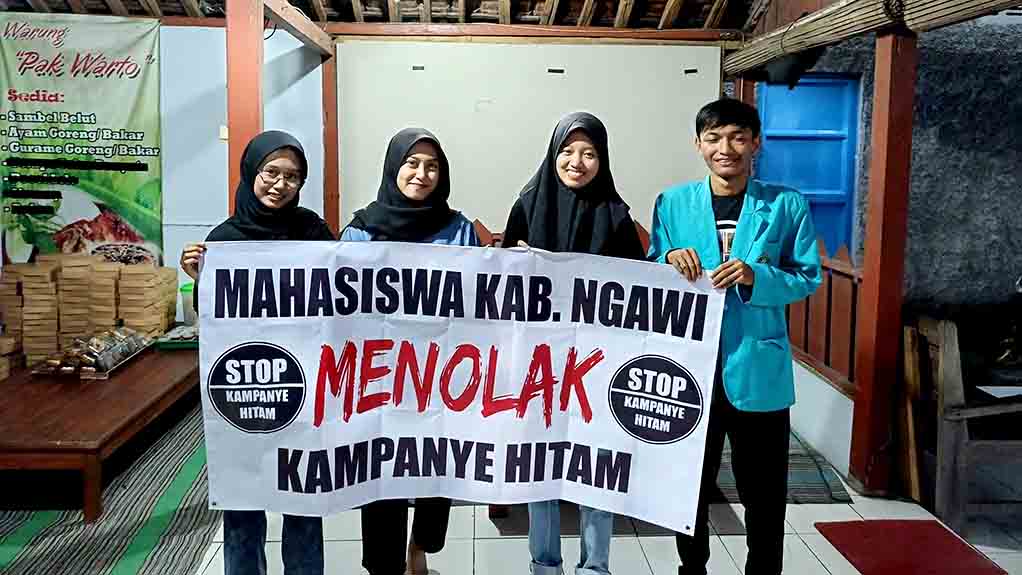 Jelang Pemilu 2024, Bem Iai Dan Stkip Modern Ngawi Tolak Black Campaign