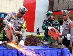Kasat Lantas Polres Muba,Ajak Masyarakat Bumi Serasan Sekate Deklarasi Bersama