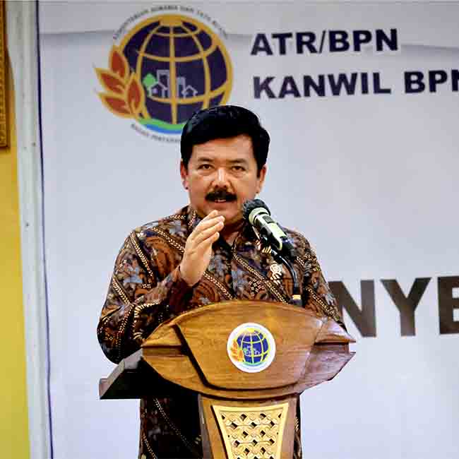 Menteri Atr Kepala Bpn Beri Penghargaan Kepada Satgas Anti Mafia Tanah Provinsi Jawa Timur