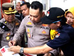 Pastikan Keamanan Logistik Pemilu, Kapolres Kediri Kota Cek Gudang KPU