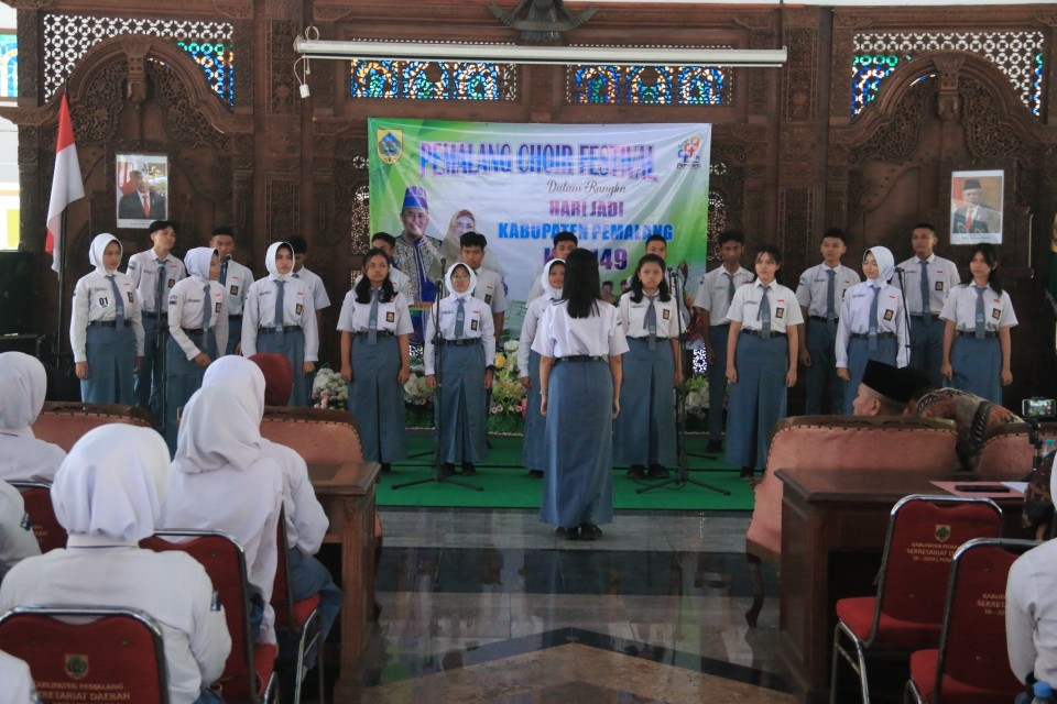 9 Sma Smk Ikuti Lomba Paduan Suara Peringati Hari Jadi Pemalang