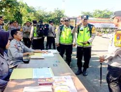 Polres Tuban Lepas 590 Personel Pengamanan TPS Dalam Apel Gelar Pergeseran Pasukan
