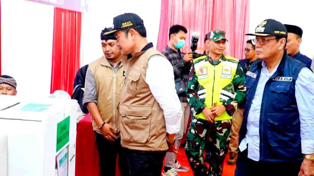 Bupati Lamongan Nyatakan Partisipasi Lamongan Meningkat Dalam Sidak Pelaksanaan Pemilu 2024 Secara Langsung