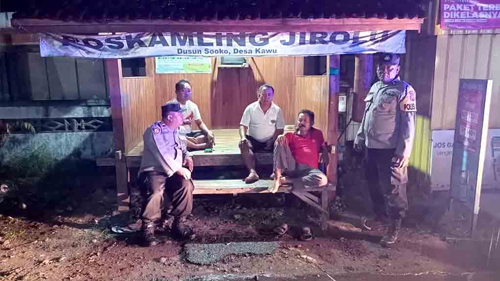 Cooling System Pasca Pemilu 2024, Polres Ngawi Gencarkan Patroli Dialogis