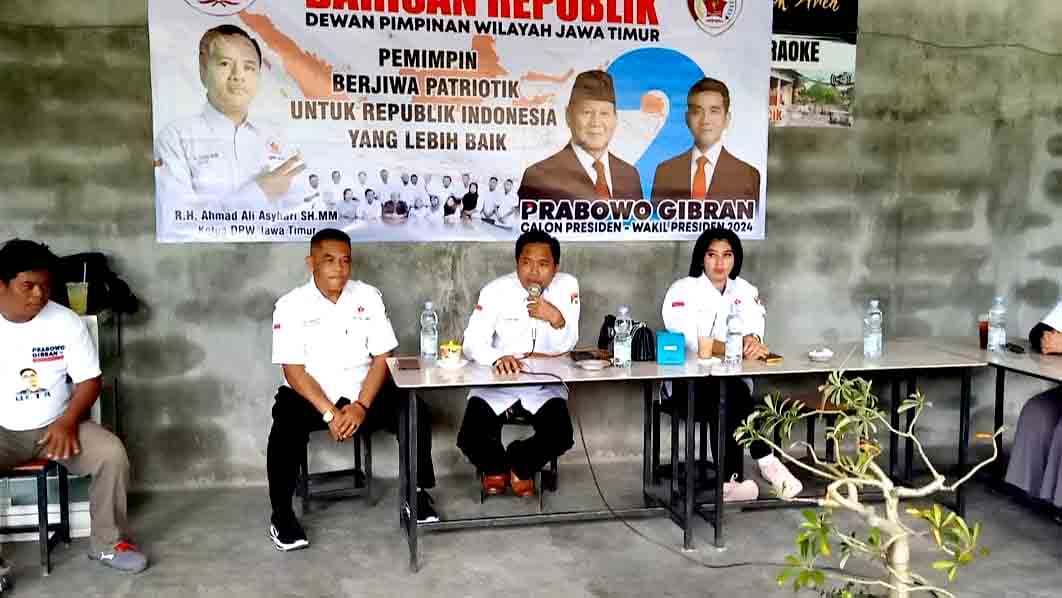 Gus Ali Bojonegoro Bersama Barisan Republik Deklarasi Dukung Prabowo 2