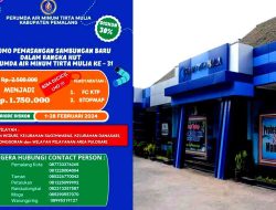 HUT Perumda Tirta Mulia Pemalang Ke 31 Tahun Adakan Promo Sambungan Baru Air Bersih