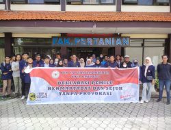 Civitas Akademika Unmer Pasuruan Deklarasi Pemilu Bermartabat, Sejuk tanpa Provokasi