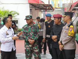 Pastikan Hari Pencoblosan Aman, Kapolres Kediri Kota dan Dandim 0809 Kediri Cek TPS Pemilu