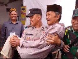 Curi Perhatian, Polwan Polres Kediri Kota Ikut Pengamanan TPS