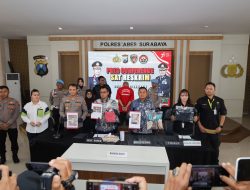 Polrestabes Surabaya Berhasil Ungkap Pelaku Aniaya Anak Hingga MD