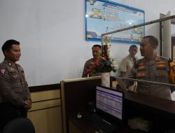 Pastikan Pelayanan Maksimal, Kapolres Kediri Kota Cek Pelayanan Publik