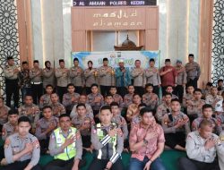 Tingkatkan Imtaq, Polres Kediri Gelar Peringatan Isra’ Mi’raj Nabi Besar Muhammad SAW 1445 H/2024