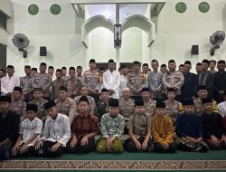 Polres Kediri Kota Gelar Subuh Keliling Wujudkan Cooling System Pasca Pemilu