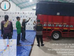 Sinergitas TNI-Polri Kawal Pergeseran Surat Suara Pemilu 2024 dari PPK ke KPU Kabupaten Kediri
