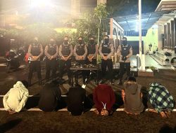 Patroli Raimas Polres Pelabuhan TanjungPerak Berhasil Gagalkan Tawuran Dua Kelompok Genk