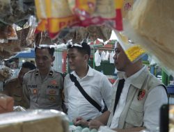 Cegah Panic Buying Satgas Pangan Polresta Malang Kota Inspeksi ke Sejumlah Pasar