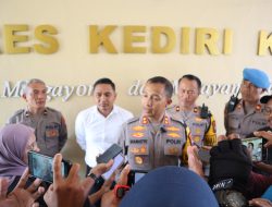 Polres Kediri Kota Amankan 4 Terduga Pelaku Penganiayaan Hingga Tewasnya Santri di Kediri