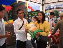 Kolaborasi Polres Blitar Kota dan Pemkot Gelar Pasar Murah Jelang Ramadhan