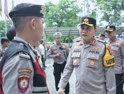 Ratusan Personel Diterjunkan, Polrestabes Surabaya Jamin Keamanan Pleno Rekapitulasi Suara Tingkat Kota