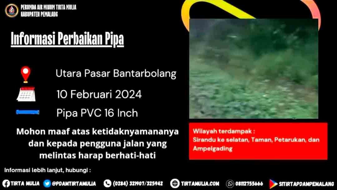 Jaringan Air Bersih Trouble, Akibat Pipa Pvc