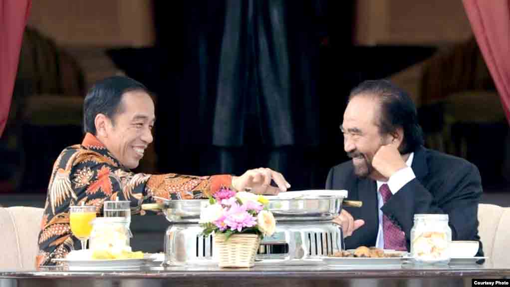 Jokowi Bertemu Surya Paloh, Koalisi Indonesia Maju Akan Gemuk