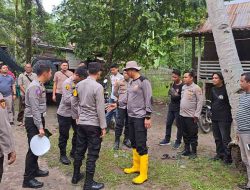 Kapolres Muba AKBP Imam Safi’i Monitoring Kegiatan PSU Di TPS 15 Talang Paye Libok