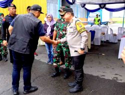 Kapolres Ngawi Turut Melepas Pendistribusian Logistik Pemilu 2024